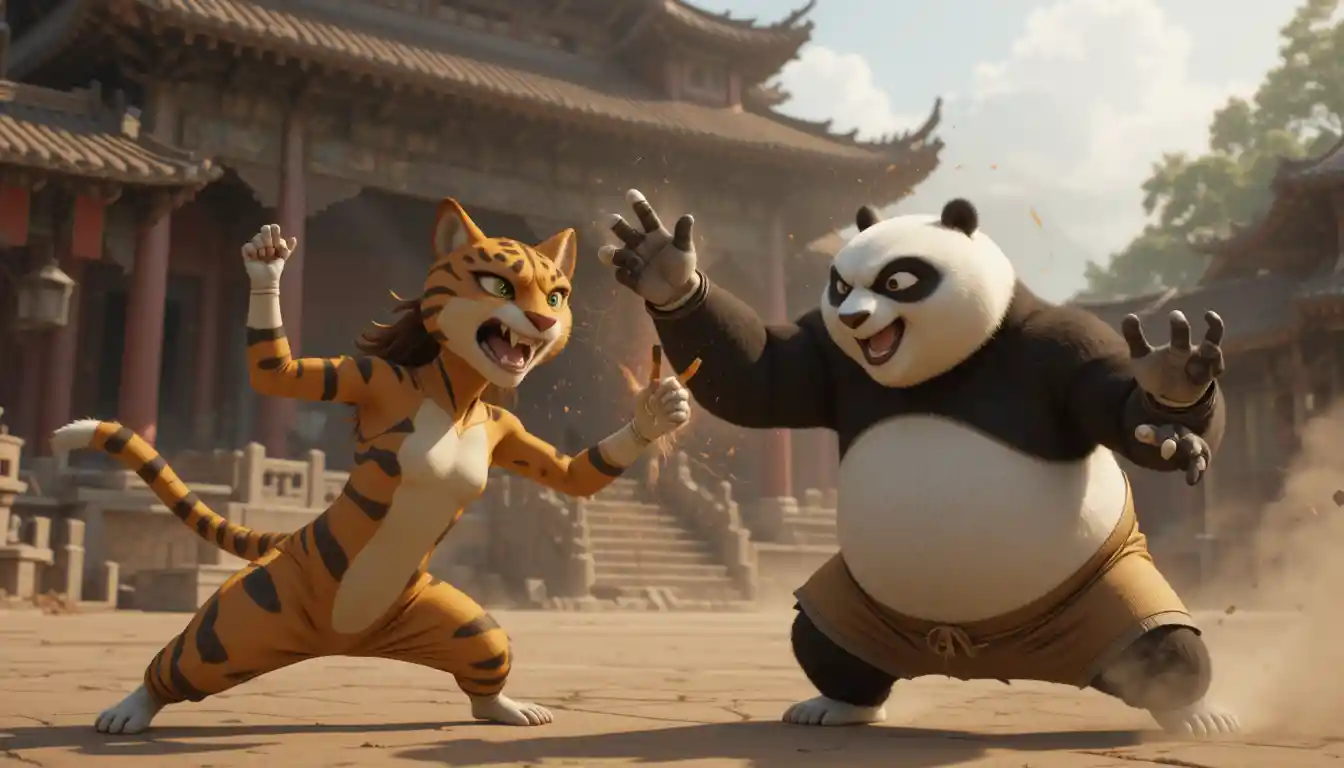 Expect From ToonStream Kung Fu Panda 4